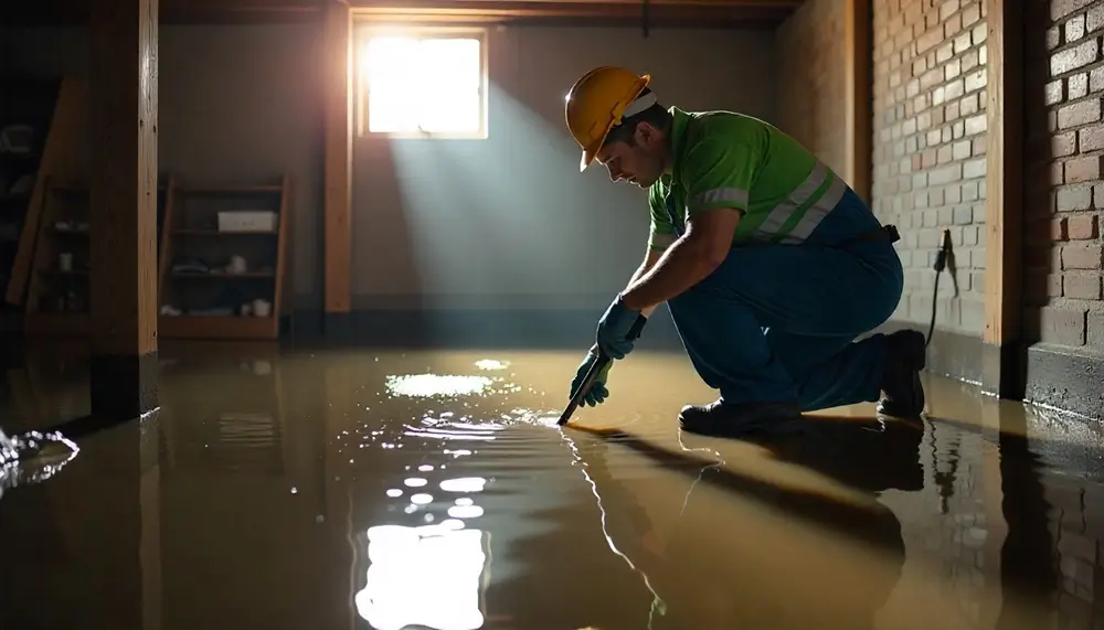 Professional water damage restoration services in Stoddard, WI